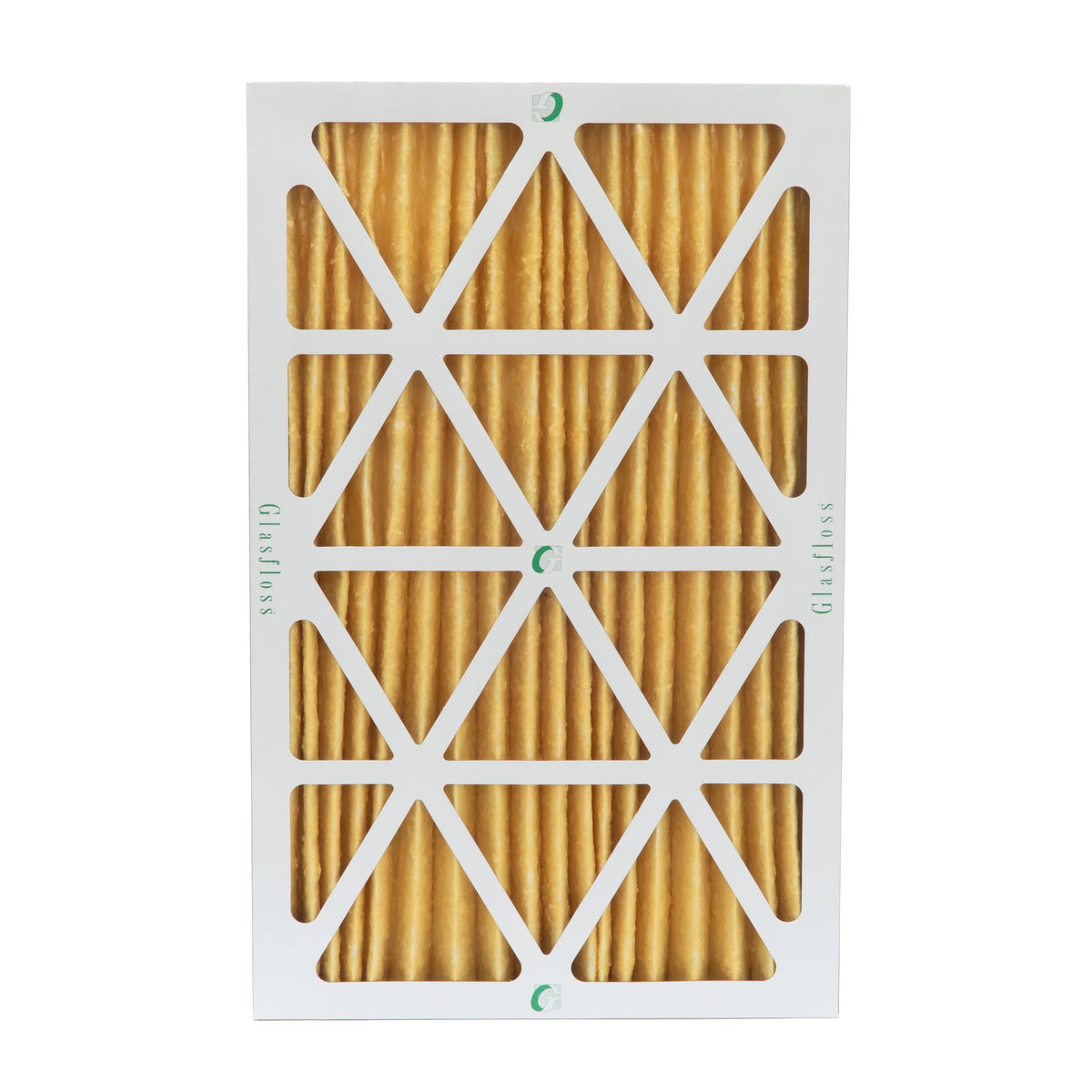 Actual Size: 17-1/2 x 23-1/2 x 1-3/4. 3 Pack of 18x24x2 MERV 11 Pleated 2" Inch Air Filters by Glasfloss