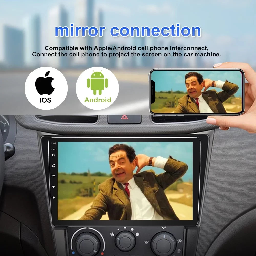 9" Android 12 Car Stereo Radio GPS Navi Carplay For  Fj Cruiser 2007-2014  2+32G