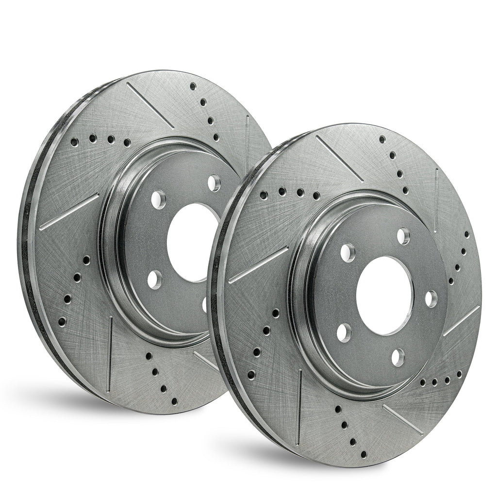Rear Drill/Slot Zinc Brake Rotors For  Ranger 1998-2002