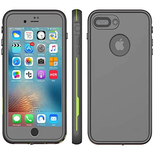 iPhone 8 Plus & 7 Plus Waterproof Case - Underwater Snowproof Dirtproof Shockproof wrap
