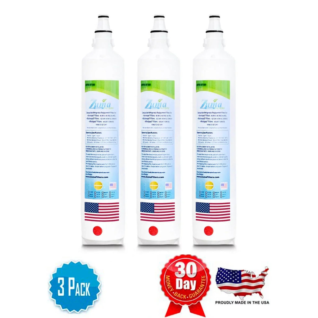 ZUMA Brand , moisture Filters , Model # ZWFZ1-RF750 , appropriate with Subzero® BI36UIDSPHRH - 3 Pack - Made in U.S.A.