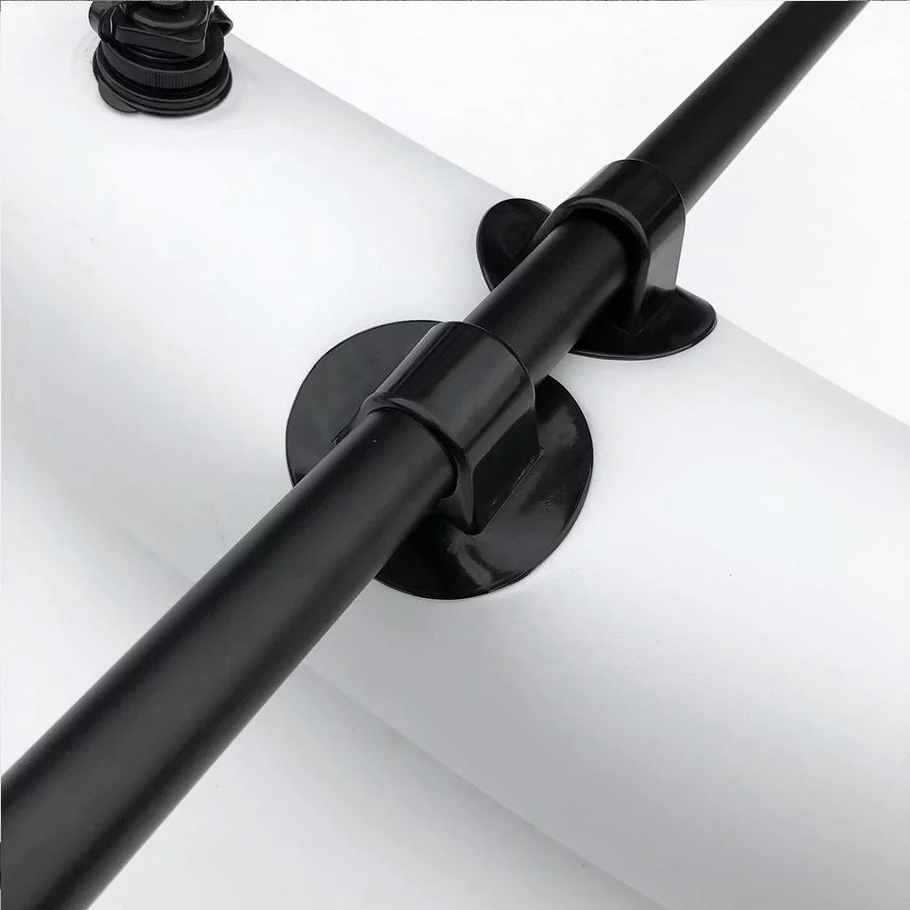 Premium PVC Kayak Canoe Fishing Standing Beginners Inflatable Outrigger / Stabilizer moisture Buoyant Float Gear Equipment White