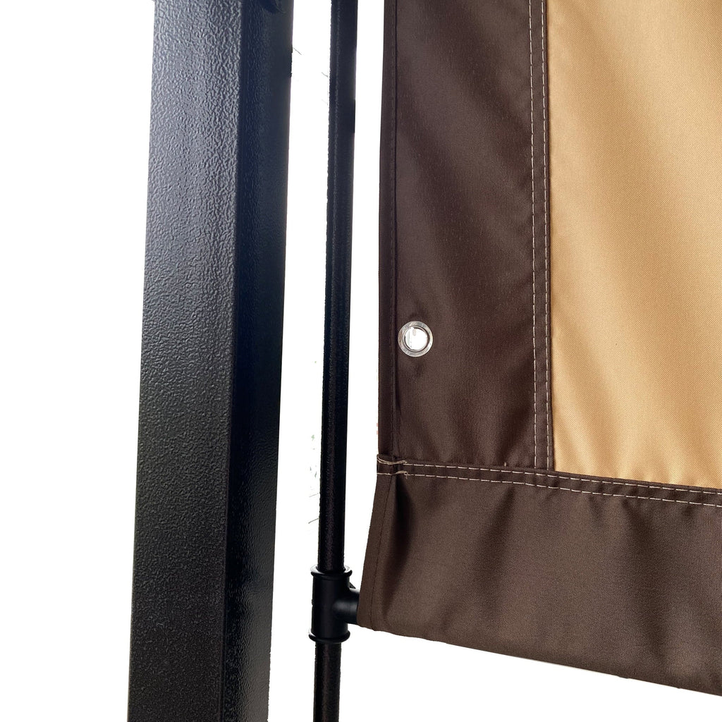 Universal Canopy wrap Replacement for 12x9 Ft Curved Outdoor Pergola Structure