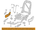CHRYSLER OEM 2017 Pacifica Seats Tracks-Track wrap 5RT04DX9AC