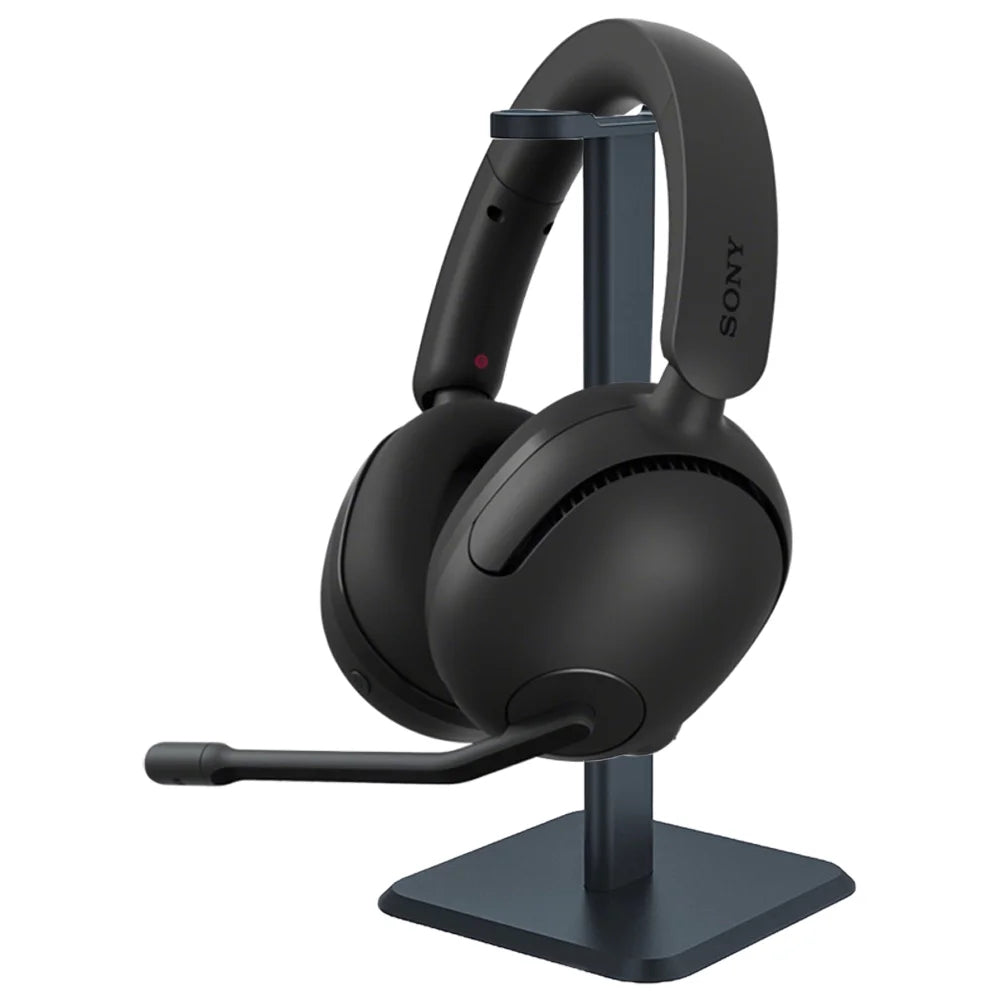 WHG500/B INZONE H5 Wireless Noise Cancelling Gaming Headset, Black Bundle with Deco Gear Pro Audio Headphone Stand, 6 Foot USB-A to USB-C Cable & 2 YR CPS Enhanced Protection Pack