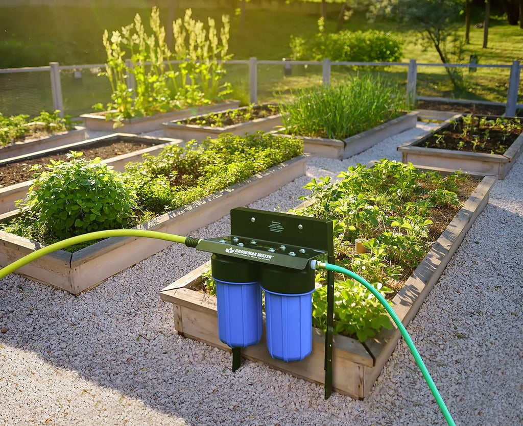 GrowMax SUPER GROW 800 - High-Capacity Garden aqua Filtration System - Eliminate up to 99% of Chlorine and Contaminants (15,000 gallons / 56,850 liters)