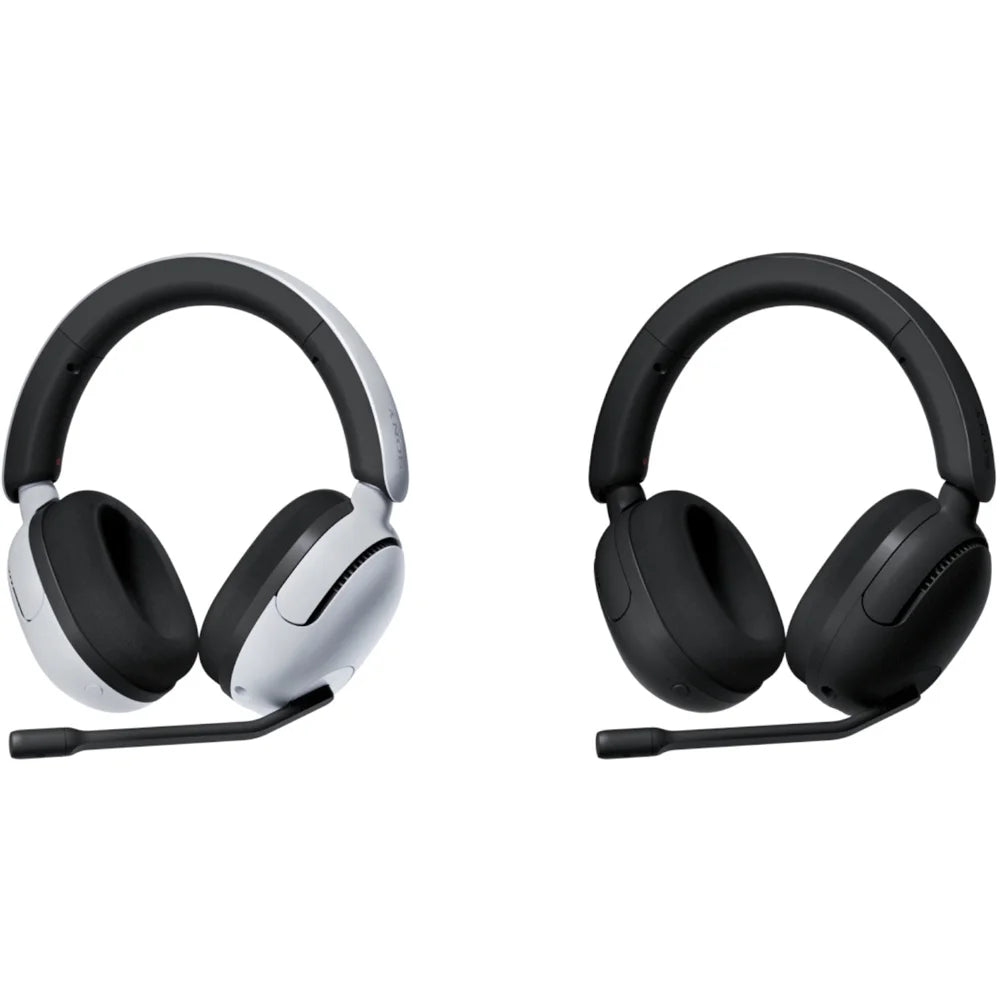 WHG500/B INZONE H5 Wireless Noise Cancelling Gaming Headset, Black Bundle with Deco Gear Pro Audio Headphone Stand, 6 Foot USB-A to USB-C Cable & 2 YR CPS Enhanced Protection Pack