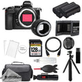 Z5 Mirrorless Digital Camera (Body) w/  FTZ II Mount Adapter+ 128GB + Extra Battery+ Tripod- Accessory Kit