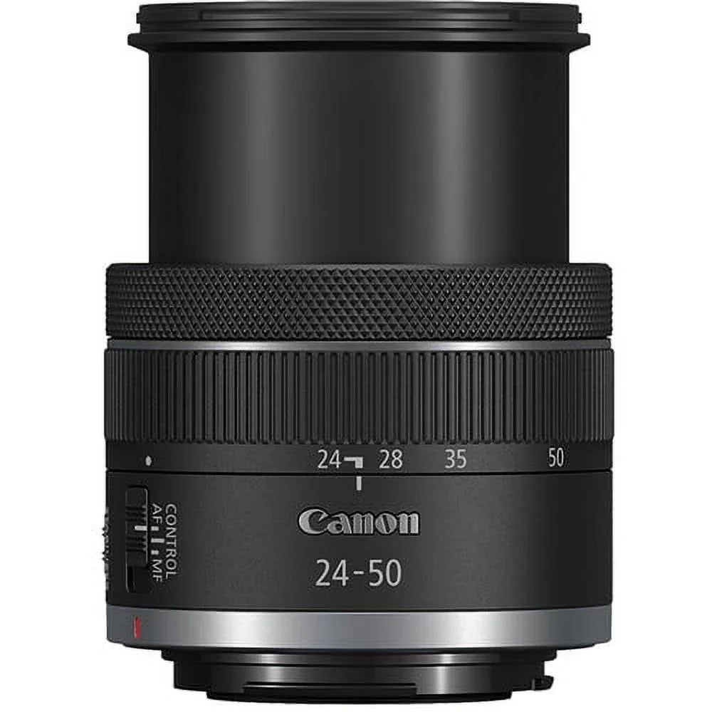 RF 24-50mm f/4.5-6.3 IS STM Lens ( RF) Optical Image Stabilization, for Vlogging or Shooting Stills (5823C002) + Filter Kit + Cap Keeper + Cleaning Kit