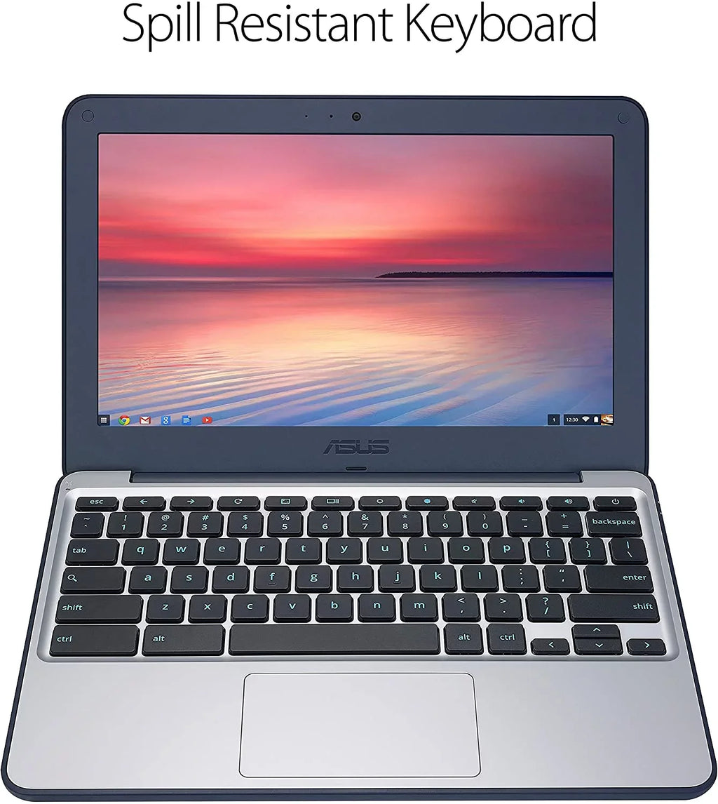 Chromebook C202SA-YS02, 1.60 GHz  Celeron, 4GB DDR3 RAM, 16GB SSD Hard Drive, Chrome, 11" Screen (Used Grade B)