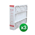 Honeywell FC200E1037 AC Furnace matching 20x25x5 Air Filter Merv 11 - 3 Pack