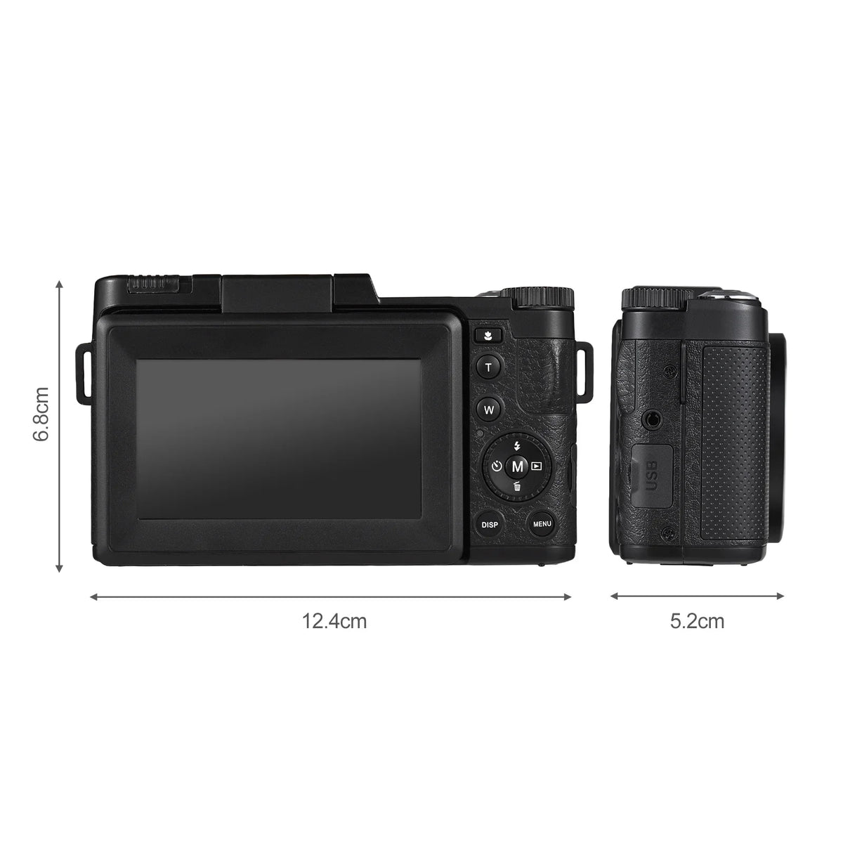 Andoer-2 Digital camera,TFT Rotatable Screen Rotatable Screen 48MP  16X Support 3.0-inch TFT Rotatable 2pcs Batteries Screen 48MP 4K Camera 3.0-inch TFT Portable Camera 3.0-inch 48MP 4K  dsfen