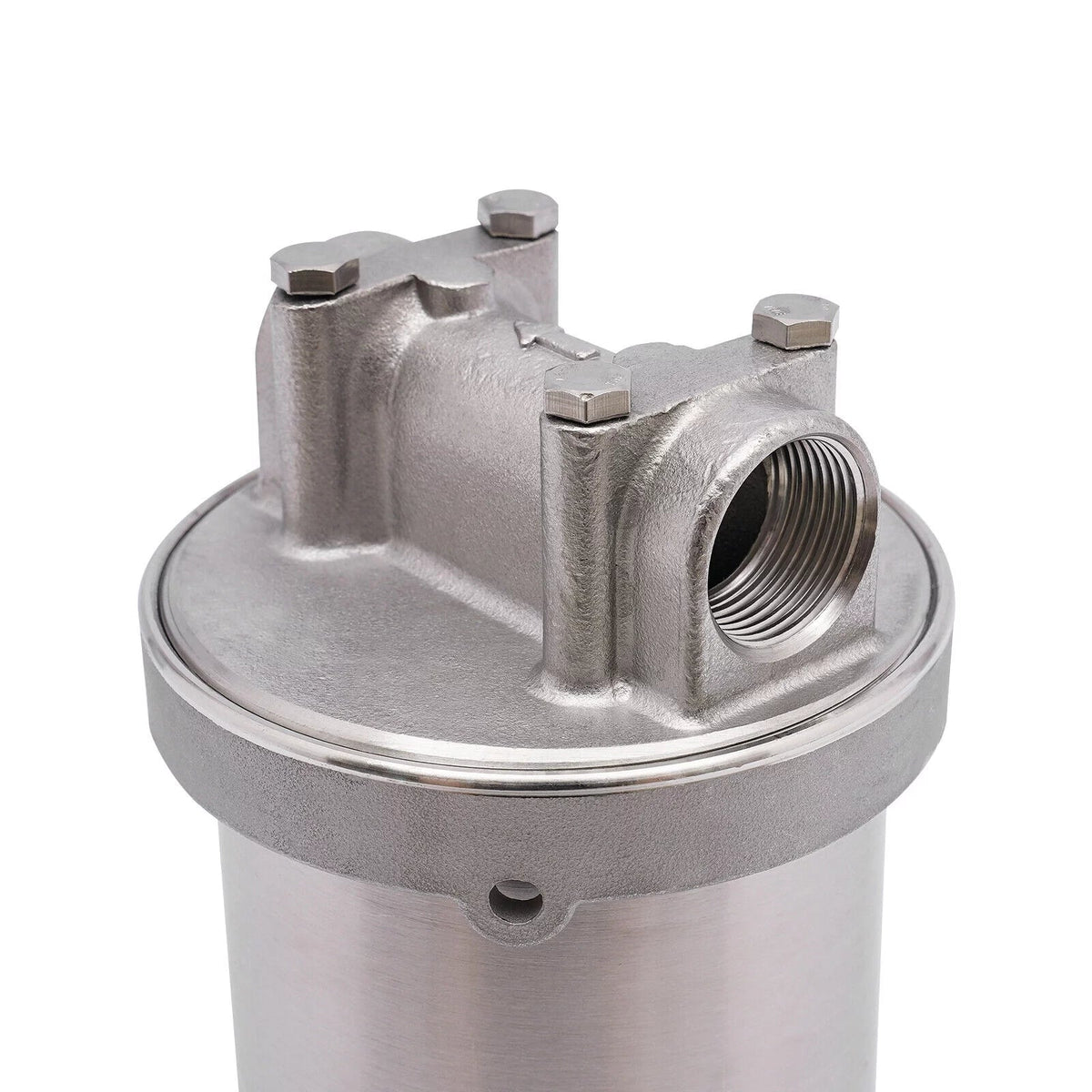 moisture Filter Housing For 10" Cartridges 3/4" Npt 304 Stainless Steel Heavy Duty