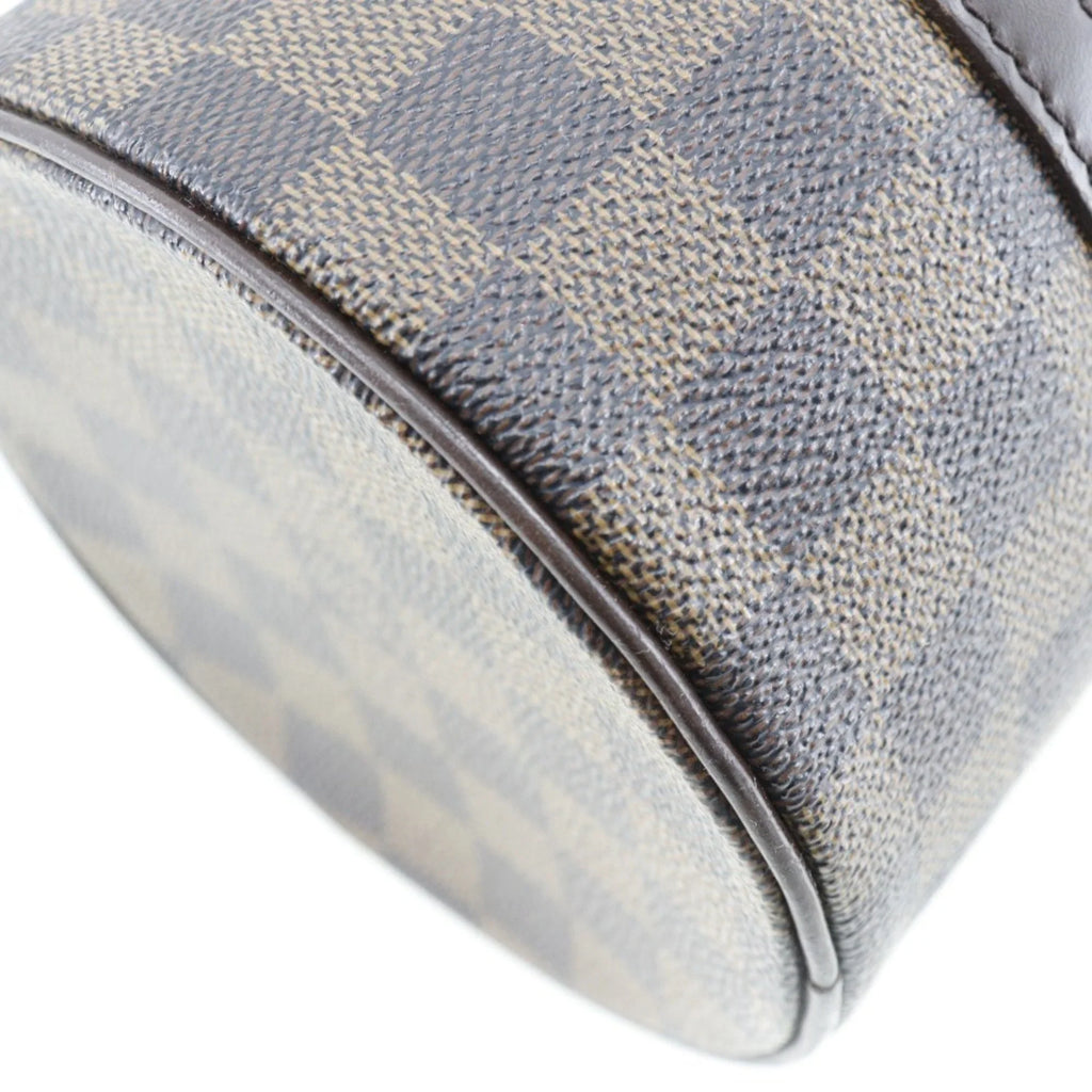 Pre-Owned LOUIS VUITTON Louis Vuitton Papillon PM Handbag Damier Canvas Brown DU0094 Ladies (Good)