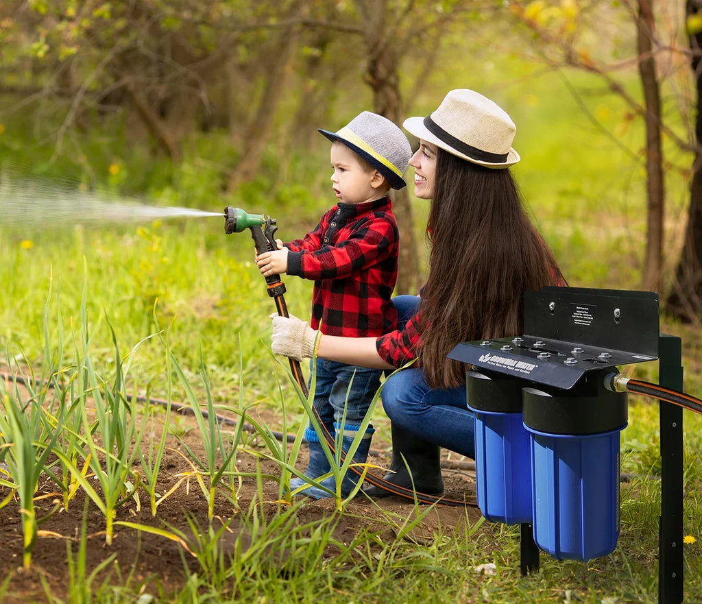 GrowMax SUPER GROW 800 - High-Capacity Garden aqua Filtration System - Eliminate up to 99% of Chlorine and Contaminants (15,000 gallons / 56,850 liters)