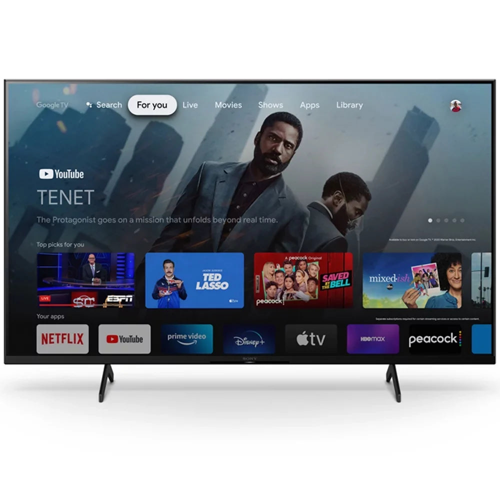 55" X80K 4K Ultra HD LED Smart Television KD55X80K (2022 Model) Bundle with Complete Mounting