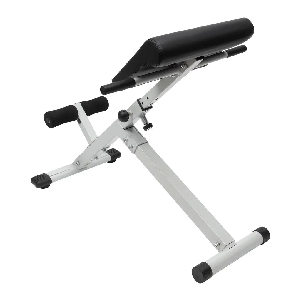 ZhdnBhnos Roman Chair Folding Hyperextension Bench 5 Levels Adjustable Roman Chair Back Exercise Strength Tighten Abdominal 330 lbs
