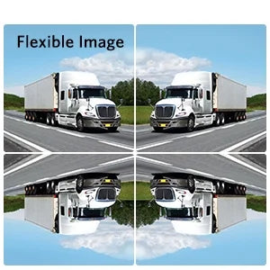 Boscam Wireless RV Backup Camera Support 2 Cameras, Reverse Camera with 7" HD Monitor Split Screen, IR Night Vision Waterproof Back up Camera Systems for Truck/Trailer Pickup/Van (K10)
