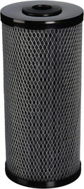 4 Pack Universal Heavy Duty House Carbon 2 Phase Cartridges suitable With WFHDC8001 Models  Remove Bad Taste & Odor  Whole House Replacement liquid Filter Cartridge -Black