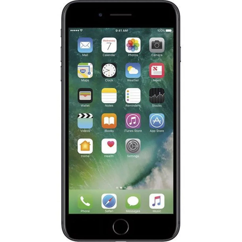 Restored  iPhone 7 Plus 128GB Black GSM Unlocked (AT&T + T-Mobile) Smartphone (Refurbished)