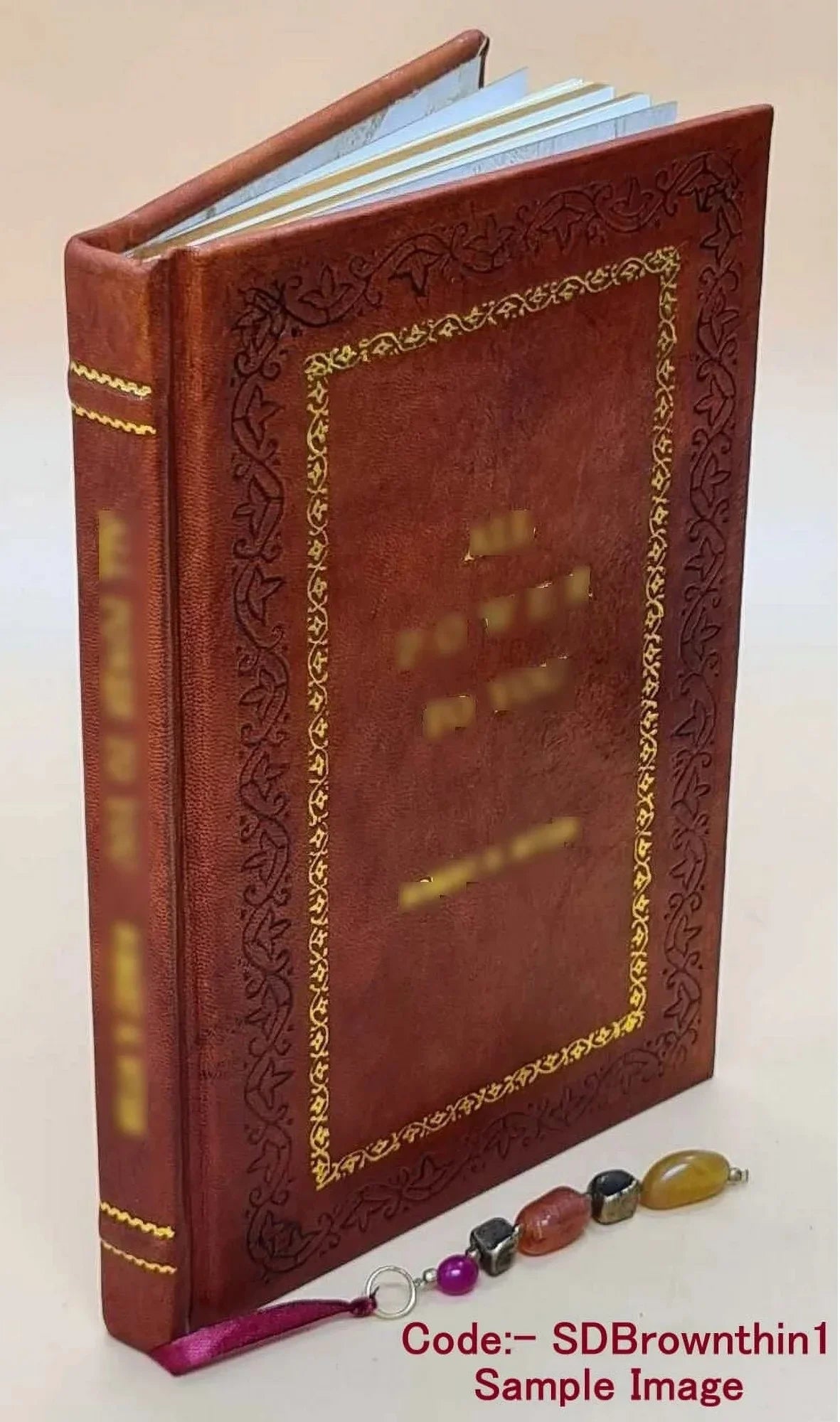 Brown in the Highlands 1869 [Premium Leather Bound]. Mrs