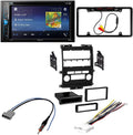 KIT2622 Bundle with Pioneer Multimedia DVD Car Stereo and Installation Kit - for 2009-2012 Nissan Frontier / Bluetooth Touchscreen, Backup Camera, Double Din Mounting Dash Kit